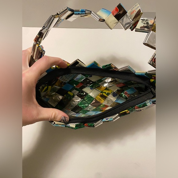 Upcycled Wrapper Bag Purse y2k - Picture 4 of 6